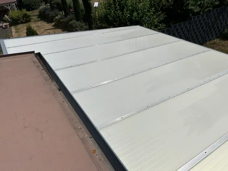 Dieselben Lichtplatten nach der Reinigung