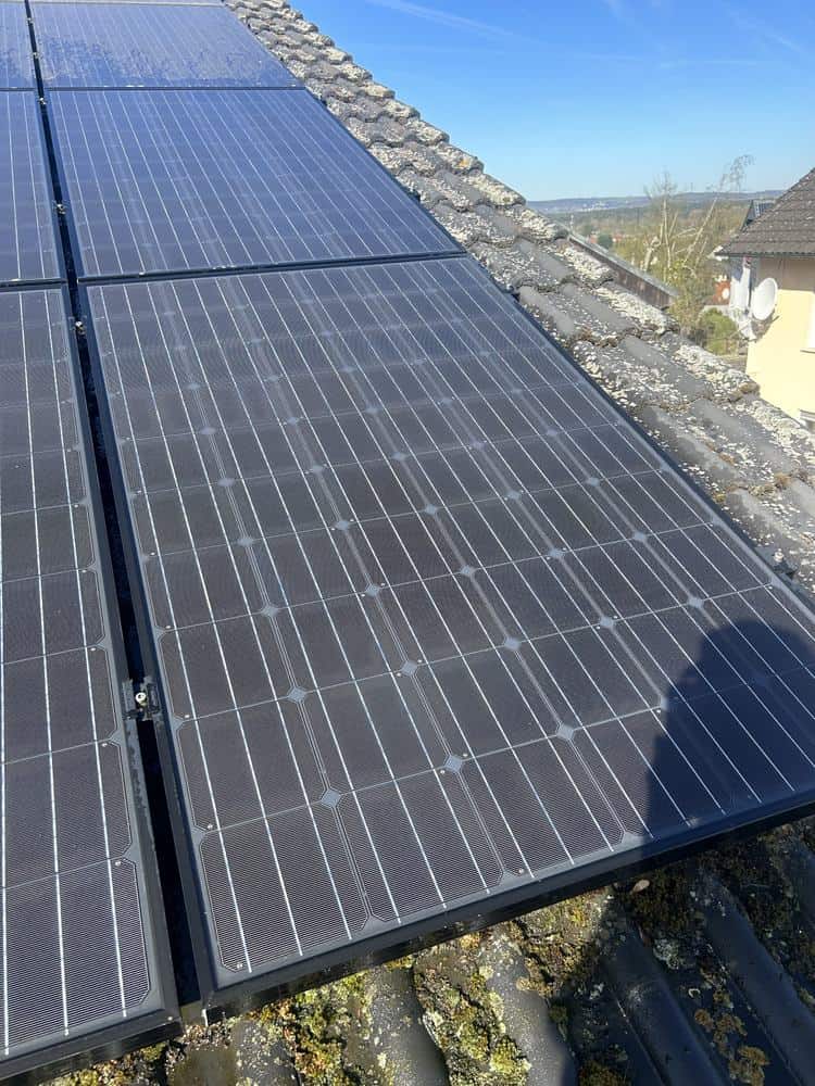 Dieselben Module nach der Reinigung durch Steinglanz